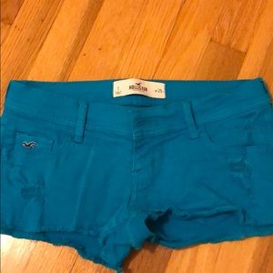 Hollister jean shorts